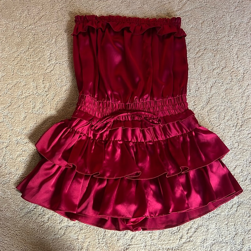 Red romper/dress